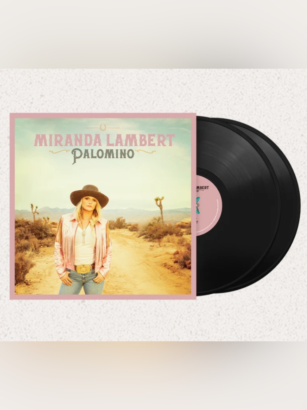 Miranda Lambert "Palomino" Vinyl Record - Pink Cover